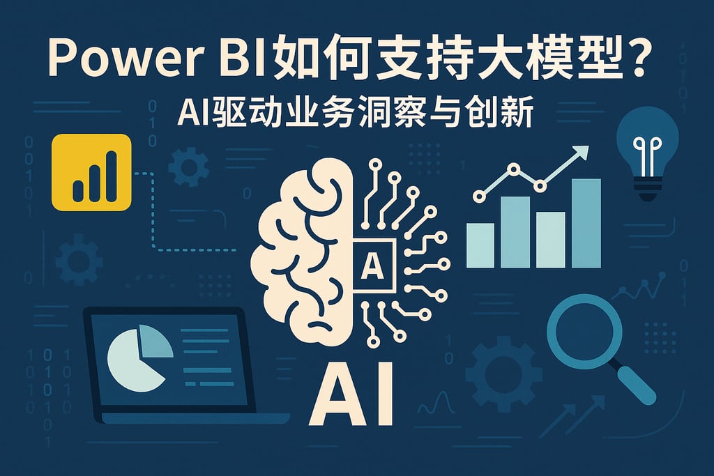 Power BI如何支持大模型？AI驱动业务洞察与创新